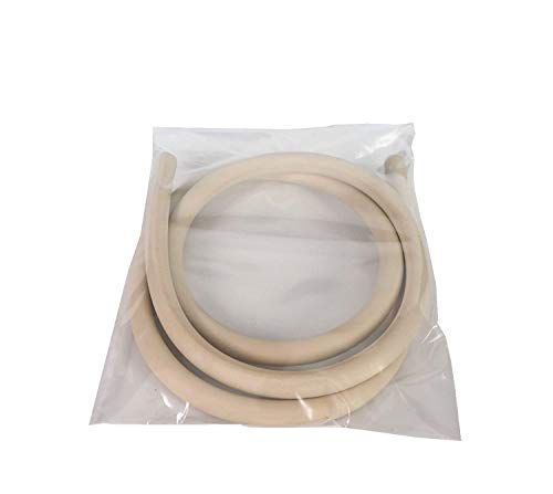 Sanfor Junta de Goma de Sellado para Tapa rápida Adaptable a Olla a presión Monix de 8-10 | Caucho | Blanca | 25 x 1 x 0,1 cm