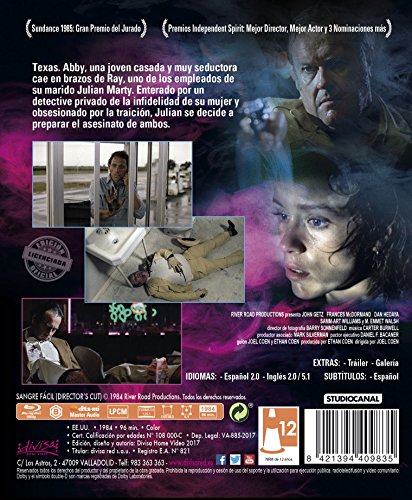 Sangre fácil [Blu-ray]