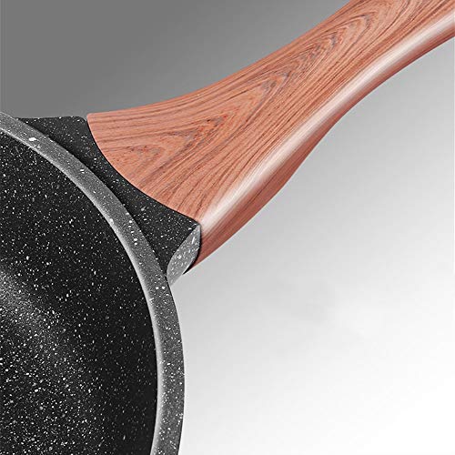 SartéN Antiadherente Antiadherente Sartén Tortilla 26 cm sartén sartén for cocinar Las Verduras Filetes Adecuado para La Cocina Diaria (Color : A, Size : 26cm)