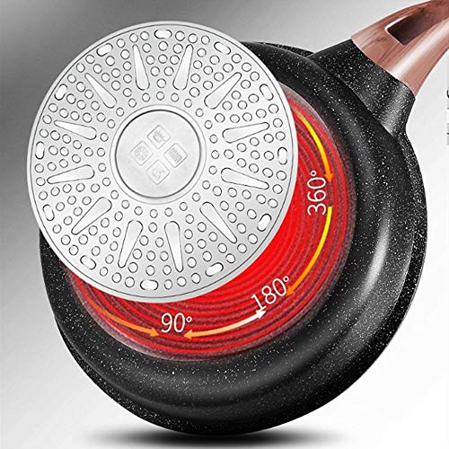 SartéN Antiadherente Antiadherente Sartén Tortilla 26 cm sartén sartén for cocinar Las Verduras Filetes Adecuado para La Cocina Diaria (Color : A, Size : 26cm)