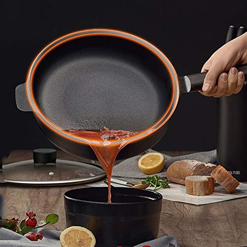 Sartén Inicio sartenes antiadherentes 26-28cm tradicional Wok Súper costo-efectivas revueltos Herramientas tortitas huevos cazuela de cocina (Color : 26CM pan)