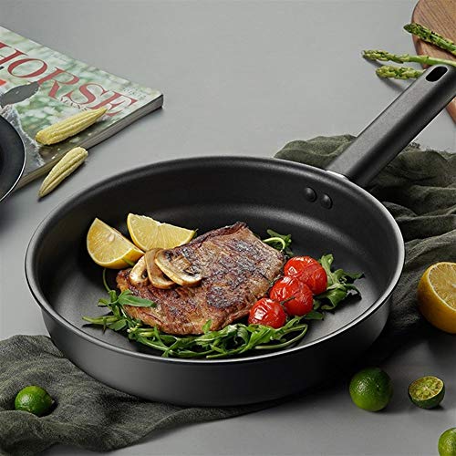Sartén Inicio sartenes antiadherentes 26-28cm tradicional Wok Súper costo-efectivas revueltos Herramientas tortitas huevos cazuela de cocina (Color : 26CM pan)