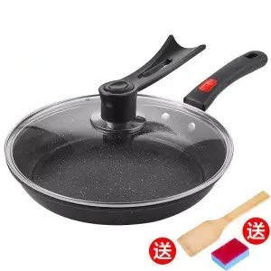 Sartén Wok Antiadherente Sartén Pan No fumar Cocina de gas universal Cocinar Ollas y sartenes Wok Set Pan (Color : Green)
