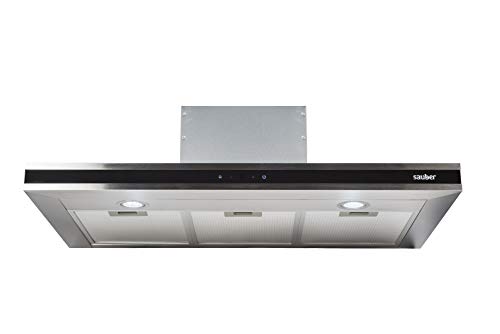 Sauber - Campana Chimenea Succión SCD91 - Ancho: 90cm - Acero inoxidable