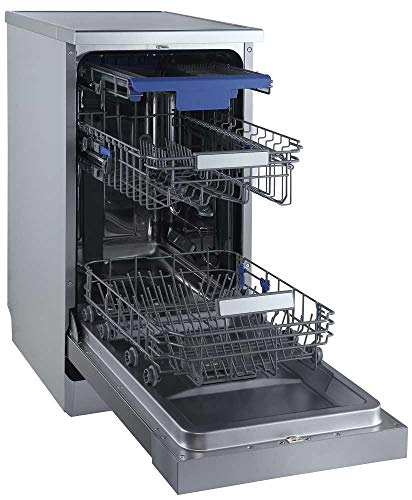 Sauber - Lavavajillas 45 cm SDW455I A++ 10 cubiertos - Inox - 3 bandejas