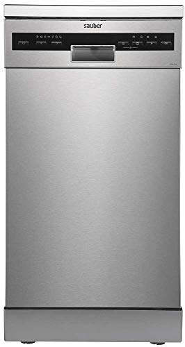 Sauber - Lavavajillas 45 cm SDW455I A++ 10 cubiertos - Inox - 3 bandejas