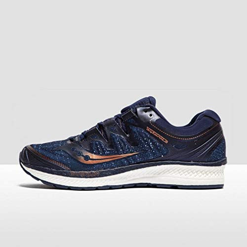 Saucony Triumph ISO 4, Zapatillas de Running para Hombre, Azul (Navy/Denim/Copper 30), 46 EU