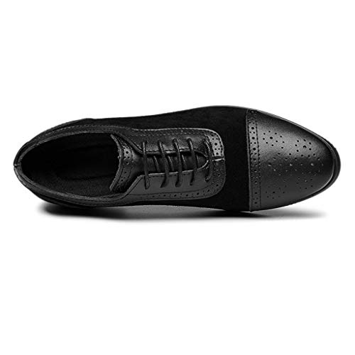 Sayla Zapatos Zapatillas para Hombres Casual Moda Verano Zapatos Puntiagudos Vestir Zapatos De Cuero CóModos Y Ligeros Trabajo De Negocios Boda Gran TamañO Estilo BritáNico