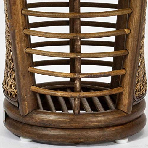 SBDLXY Soporte para Paraguas Vestíbulo Creativo Estante para Paraguas Cubo de Almacenamiento en el vestíbulo del hogar Protección Ambiental Baja en Carbono importada Ratán Natural Tejido a Mano