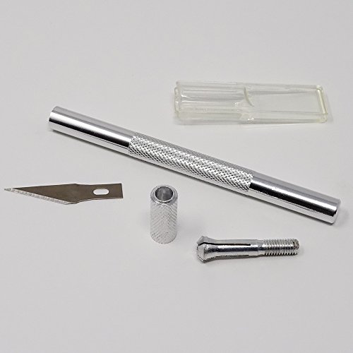 SBS 402 - Escalpelo para bricolaje (1 unidad, incluye 5 hojas de repuesto)