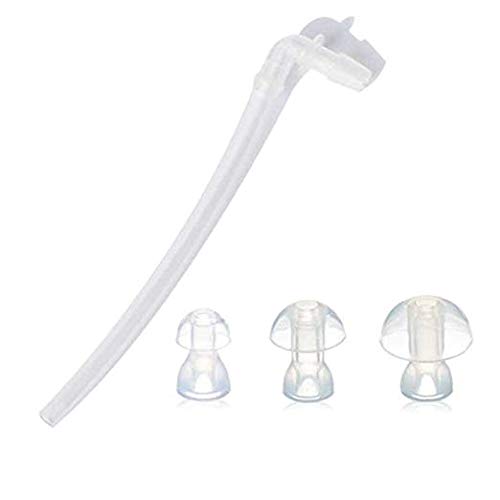 scenstar 18pcs Ear Plug/almohadillas/Cúpulas + 6 tubos de sonido Universal Siemens Resound BTE Audífonos SIDA domos de almohadillas (S M L)