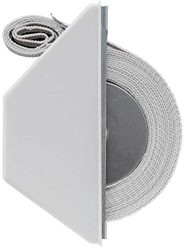 Schellenberg 50505 - Caja para rollo de persiana (diseño de media caja), color blanco