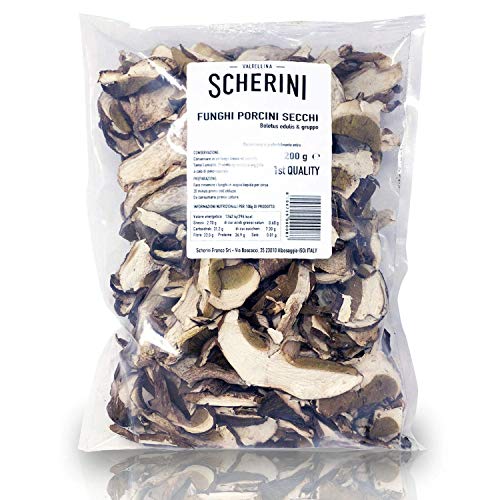 Scherini Valtellina - Boletus edulis laminado deshidratado 1st QUALITY 200g