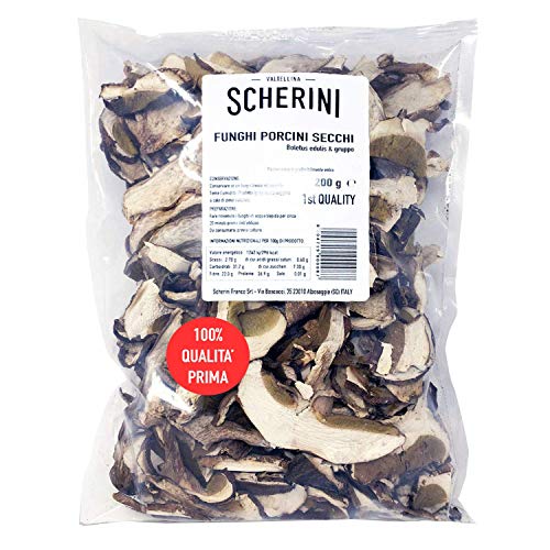 Scherini Valtellina - Boletus edulis laminado deshidratado 1st QUALITY 200g