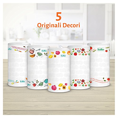 Scottex Quanto Basta - 6 Maxi rollos de papel de cocina