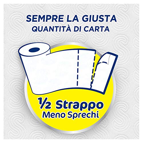 Scottex Quanto Basta - 6 Maxi rollos de papel de cocina