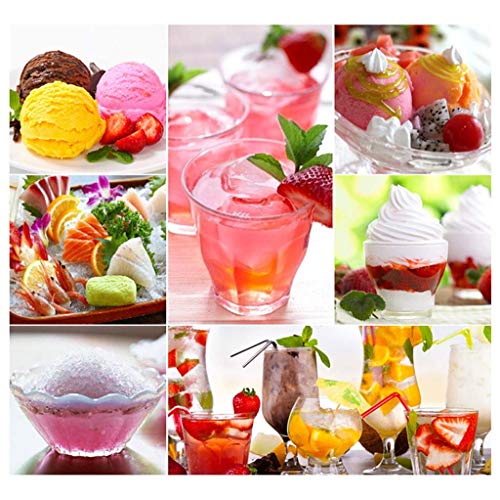SCSBZ Encimera portátil for Hacer Hielo con Acero Inoxidable Compacto Ice Cube Makers Camping Inicio Cocina Oficina (Natural)