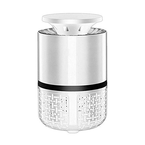 Seasaleshop USB Electronic Repelente de Mosquitos LED Lámpara para Matar Mosquitos Sin Radiación Cargador Silencioso USB Lámpara Antimosquitos para en Interiores y Exteriores