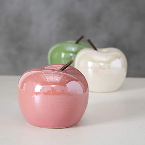 Seaside No.64 - Set de 3 figuras decorativas, diseño de manzanas