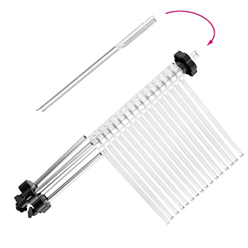 Secador de pasta bremermann estante de pasta para pasta casera, plegable