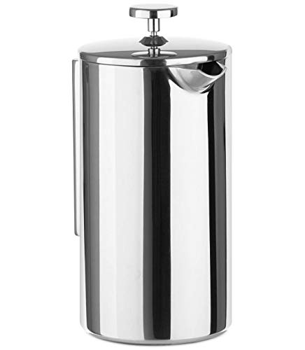 Secura Cafetera de Acero Inoxidable 1000 ML Plata