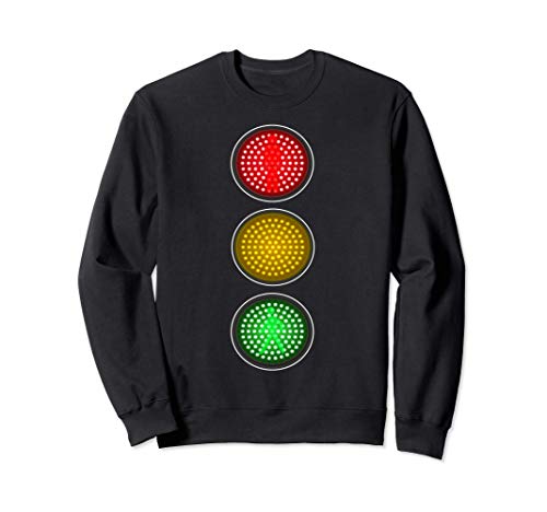 Semáforo Idea de disfraces de fiesta grupal de Halloween Sudadera