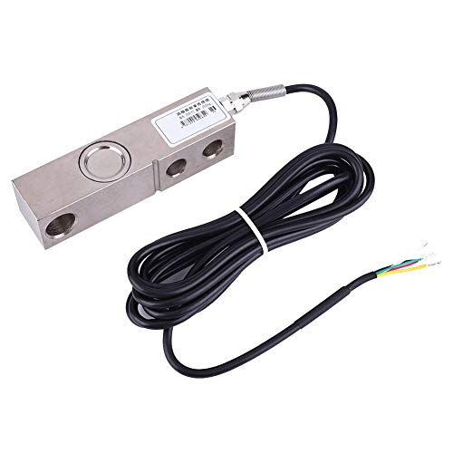 Sensor de celda de Carga de Haz de Corte, 15V PSD - Sensor de pesaje Tipo F de aleación de Acero F1 con Cable blindado 2000KG