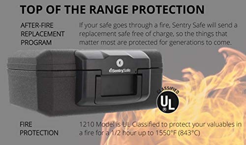 Sentry Safe 1210 SentrySafe 1210-Cofre de Seguridad contra Incendios