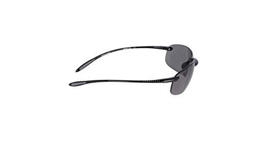 SERENGETI 7318 Gafas, Unisex Adulto, Shiny Black, M