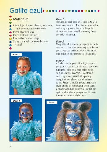 Serie Maquillaje nº 19. NUEVOS MAQUILLAJES RÁPIDOS PARA TRANSFORMAR A LOS NIÑOS EN UN PIS PAS (Cp - Serie Maquillaje)