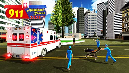 Servicio de Emergencia de Rescate de Ambulancia 2017 3D Gratis