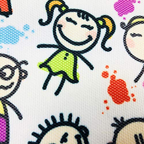 Servilleta Personalizada Vuelta al Cole con Nombre y Curso. Algodón. Varios Diseños. Kids