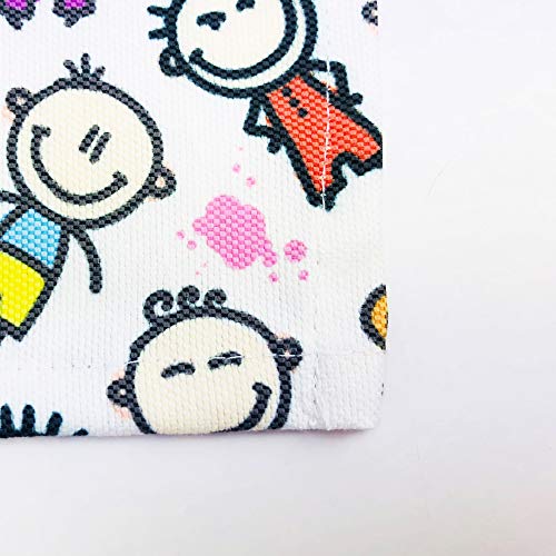 Servilleta Personalizada Vuelta al Cole con Nombre y Curso. Algodón. Varios Diseños. Kids
