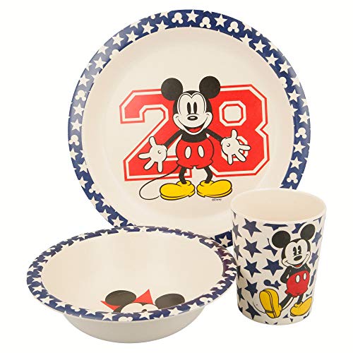 SET BAMBU 3 PCS. MICKEY MOUSE - DISNEY - ALL STAR