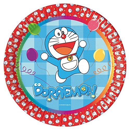 Set de platos Doraemon
