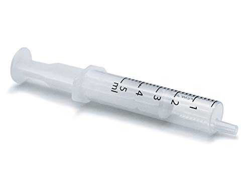 SF Medical Products jeringas desechables 5ml, sin látex, Luer, caja de 100 jeringuillas