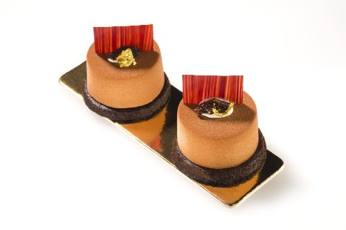 SF027 Molde de Silicona Petit-Four, 15 cavidades, Color Terracota