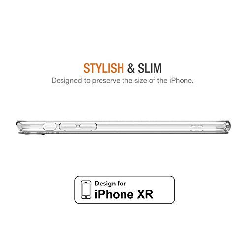 Shamo's iPhone XR Funda Transparente Absorción de choque TPU Cubierta Transparente de gel de goma