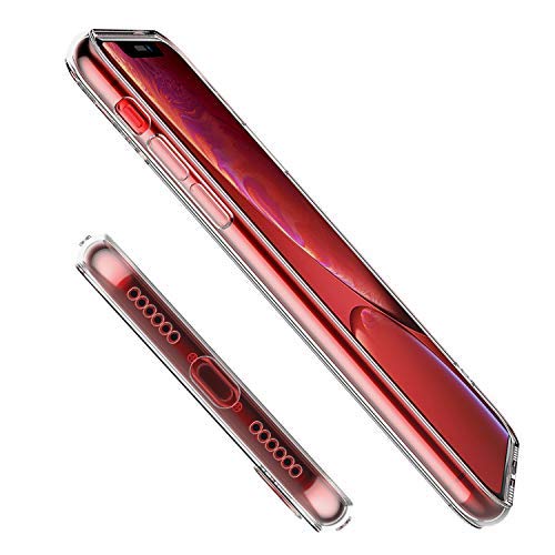 Shamo's iPhone XR Funda Transparente Absorción de choque TPU Cubierta Transparente de gel de goma