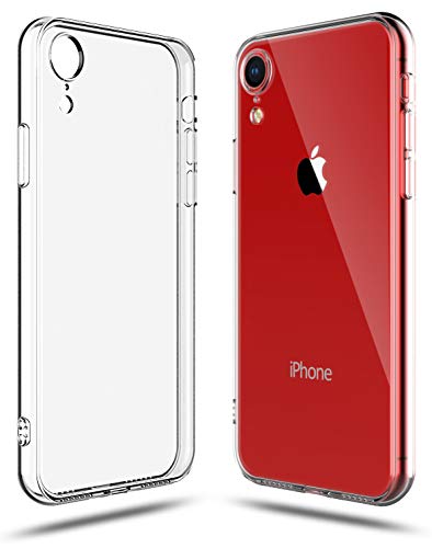 Shamo's iPhone XR Funda Transparente Absorción de choque TPU Cubierta Transparente de gel de goma