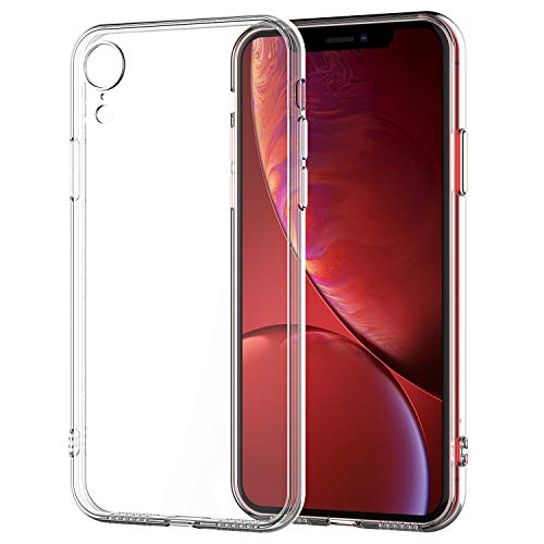 Shamo's iPhone XR Funda Transparente Absorción de choque TPU Cubierta Transparente de gel de goma