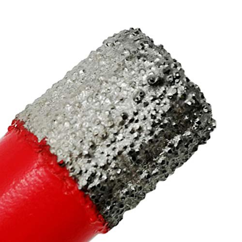 SHDIATOOL Broca de Diamante 2PC 10MM Vacío Soldadura para Perforación en Seco Porcelana Azulejo Granito Mármol M14