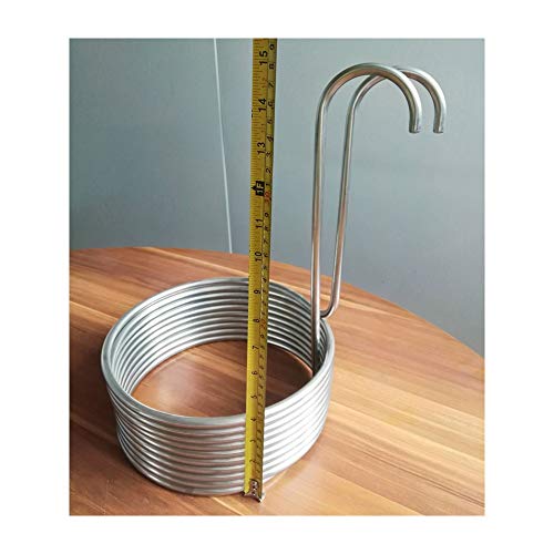 SHENMU Tubo de Acero Inoxidable de inmersión Wort Chiller for Brewing Supereficiente Wort Chiller, Vino Que Hace la máquina Pieza Home
