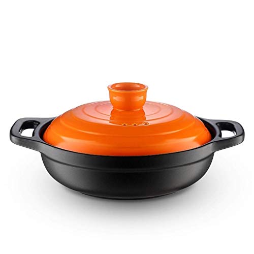 SHICCF Le Creuset gres 4-Quart Cubierto Oval cazuela, Cerise (Rojo Cereza) 4,1 de 5 Estrellas (Color : B)