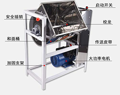 SHIJING Automático de la Masa amasadora mezcladora 25 kg de harina a Granel Comercial Mezclador eléctrico Directo Masa Mezclador