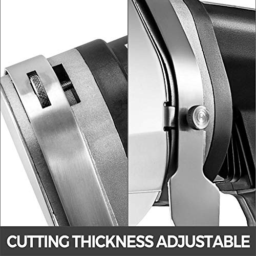 SHIJING Máquina de Kebab eléctrica 3,93 Pulgadas Motor eléctrico afeitaron Pinchos de Cordero 80W 2800 para Dos