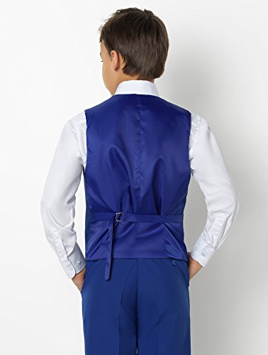 Shiny Penny - Traje azul para niños, traje de niño para boda, traje de graduación, desde 12-18 meses hasta 16 años
