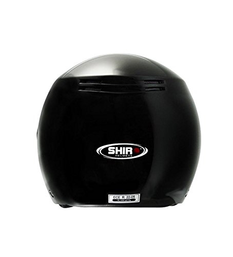 Shiro Casco Jet SH62 GS, color negro, talla M