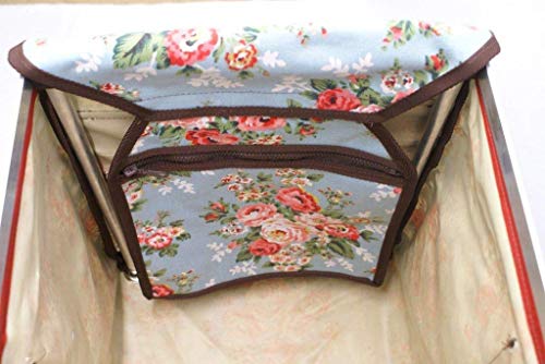 Sholley Deluxe 'Chelsea' Carrito de la Compra, Fuerte y Estable, Carro de la Compras Plegable, 4 ruedas, 6 ruedas