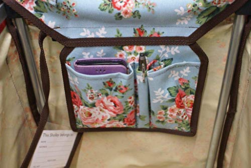 Sholley Deluxe 'Chelsea' Carrito de la Compra, Fuerte y Estable, Carro de la Compras Plegable, 4 ruedas, 6 ruedas